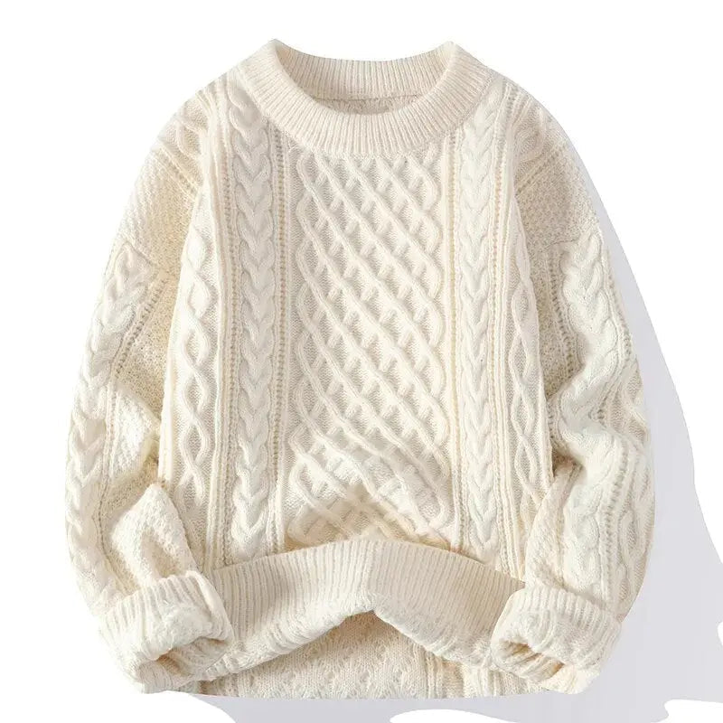 Morgan | Men's Patterned Crewneck Sweater