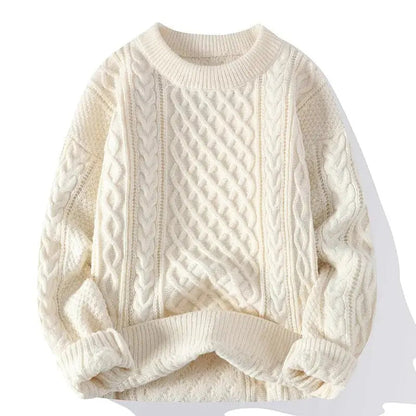 Morgan | Men's Patterned Crewneck Sweater