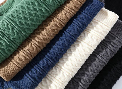 Morgan | Men's Patterned Crewneck Sweater