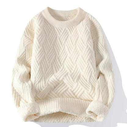 Morgan | Men's Patterned Crewneck Sweater