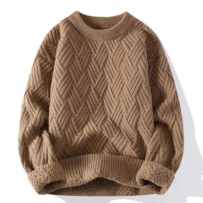 Morgan | Men's Patterned Crewneck Sweater