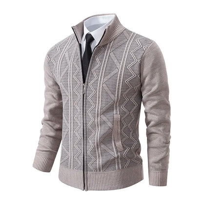 Richard | Men's Stylish Zip-Up Cardigan for Winter
