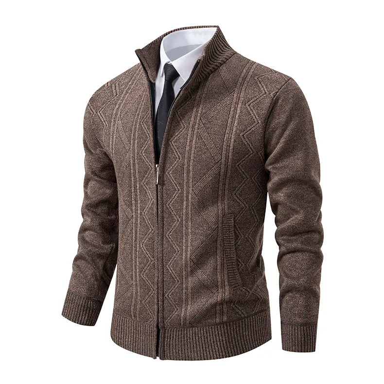 Richard | Men's Stylish Zip-Up Cardigan for Winter