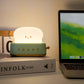 TinyToast | Table Lamp with Dimmable Warm Light & USB Charging | Fun Toaster Design for Cozy Ambiance