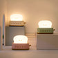 TinyToast | Table Lamp with Dimmable Warm Light & USB Charging | Fun Toaster Design for Cozy Ambiance