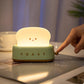 TinyToast | Table Lamp with Dimmable Warm Light & USB Charging | Fun Toaster Design for Cozy Ambiance