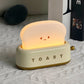 TinyToast | Table Lamp with Dimmable Warm Light & USB Charging | Fun Toaster Design for Cozy Ambiance