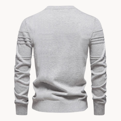 Robbie | Men's Classic Striped Pullover Jumper for Winter