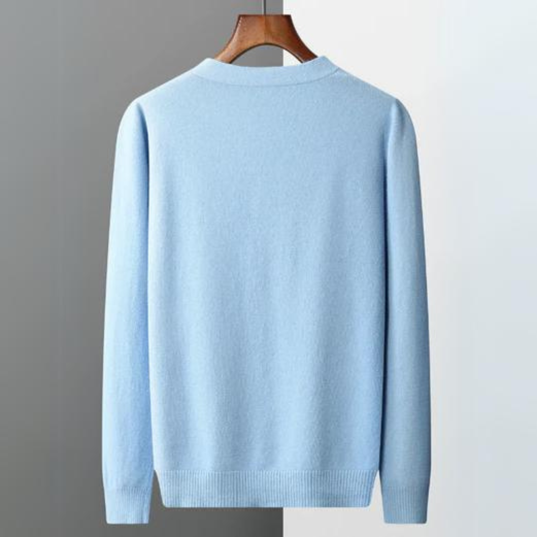 Nicholas | Men's Classic V-Neck Cardigan for Winter