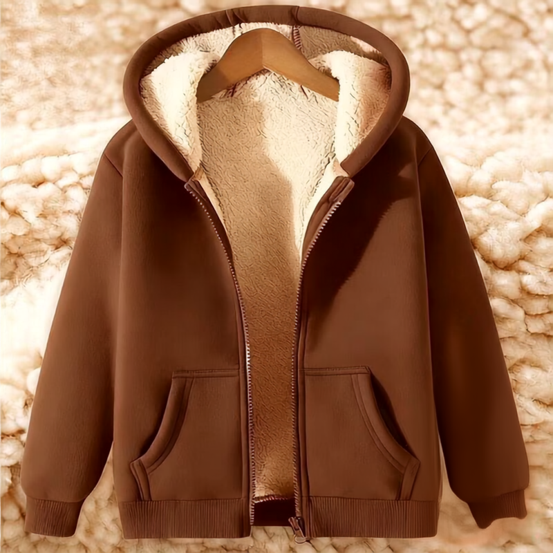 Freddie | Men's Cosy Fleece Zip-Up Hoodie for Winter