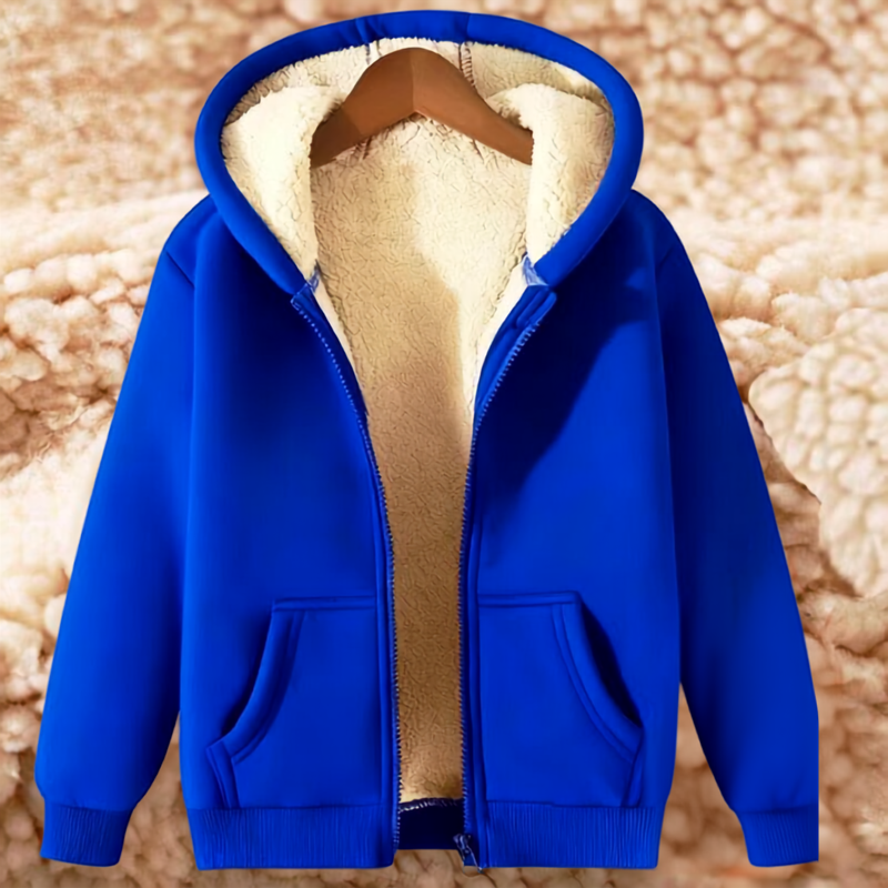 Freddie | Men's Cosy Fleece Zip-Up Hoodie for Winter