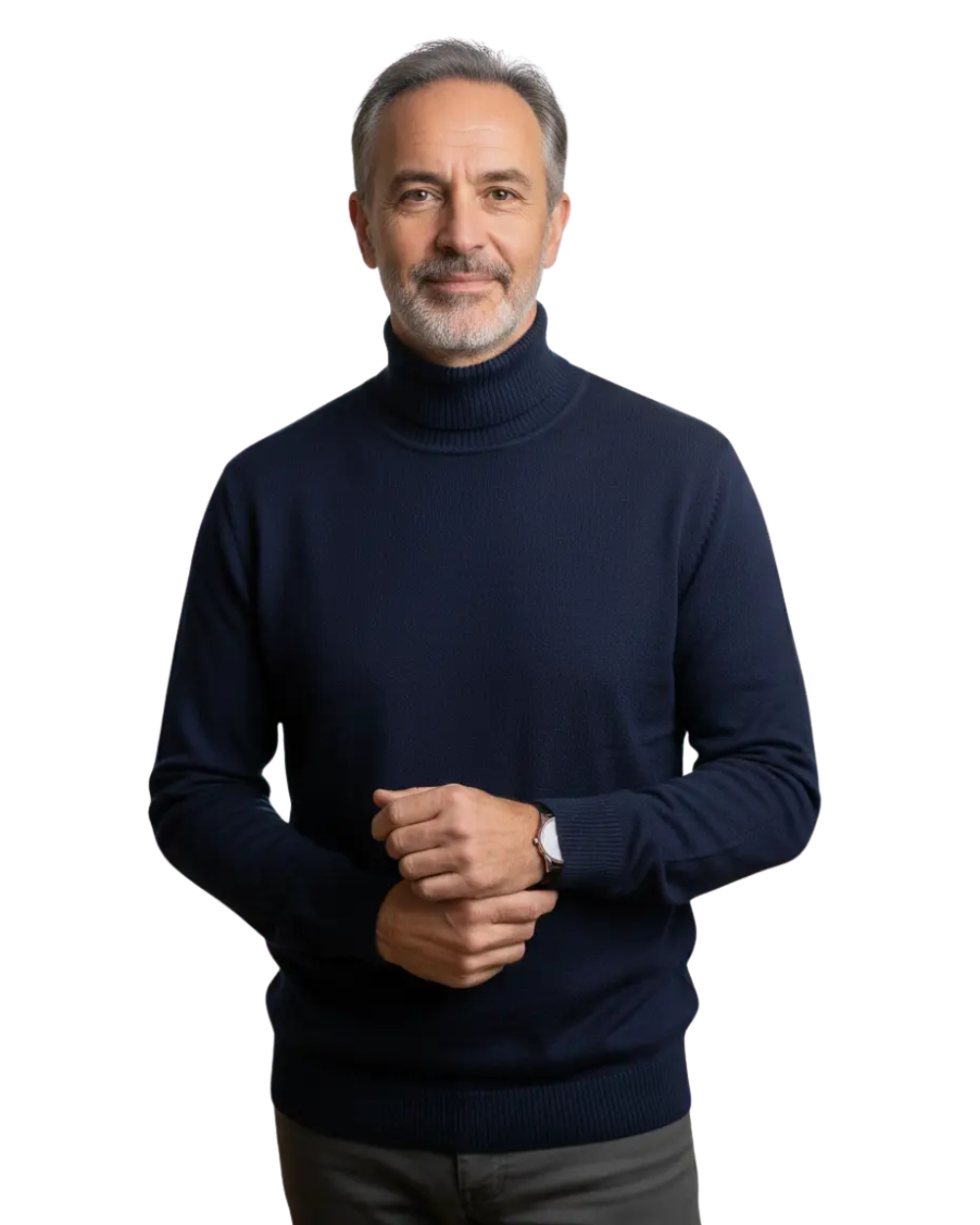 Noah | Men's Long-Sleeve Turtleneck Pullover Jumper for Winter