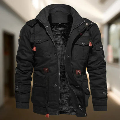 Preston | Men's Hooded Military-Style Jacket