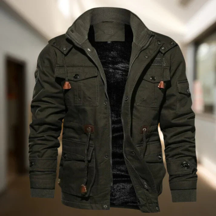 Preston | Men's Hooded Military-Style Jacket