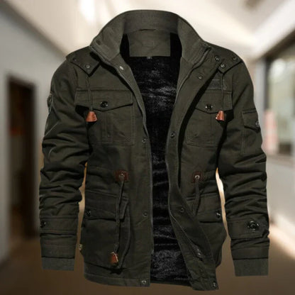 Preston | Men's Hooded Military-Style Jacket