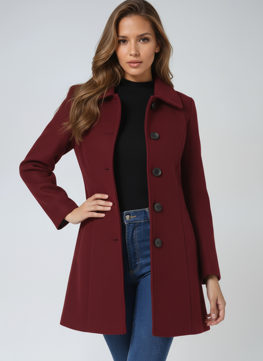 Nesta | Women's Elegant Coat for Winter