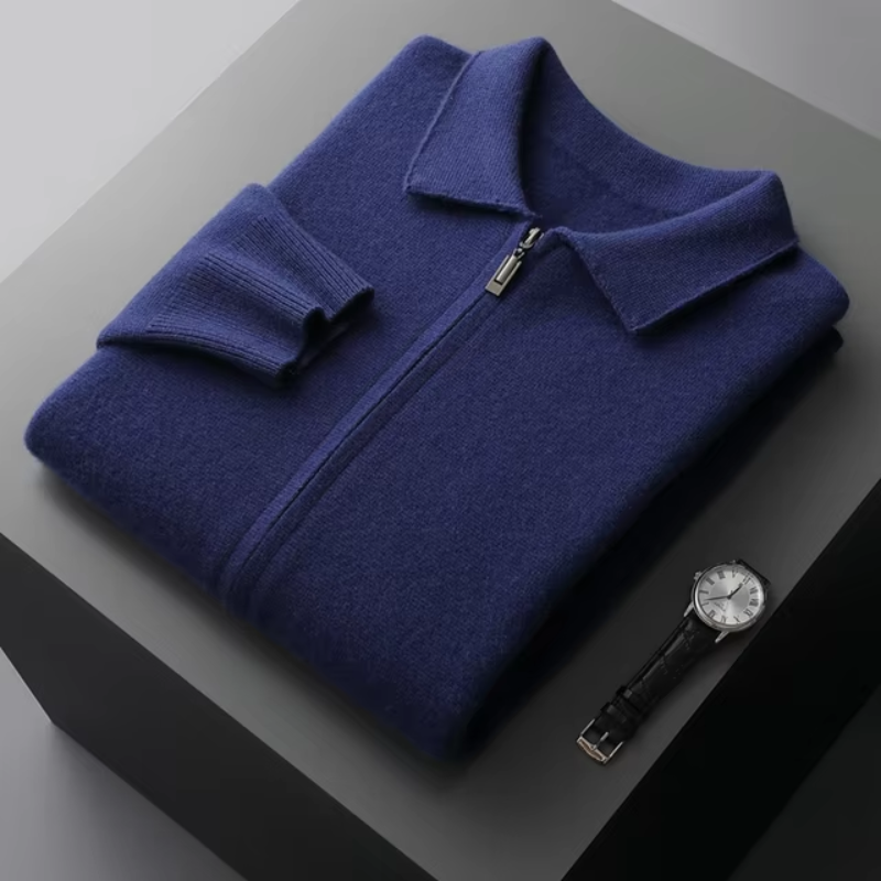Robert | Men's Stylish Zip-Up Jumper for Winter