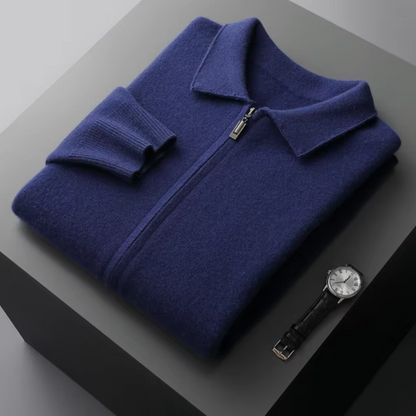 Robert | Men's Stylish Zip-Up Jumper for Winter