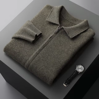 Robert | Men's Stylish Zip-Up Jumper for Winter