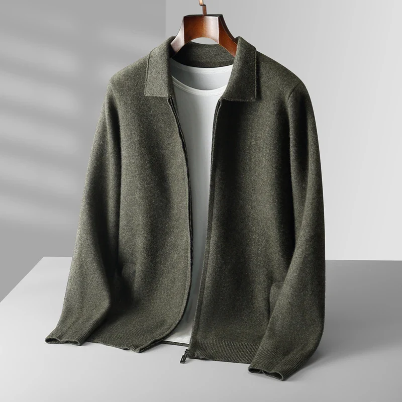 Robert | Men's Stylish Zip-Up Jumper for Winter