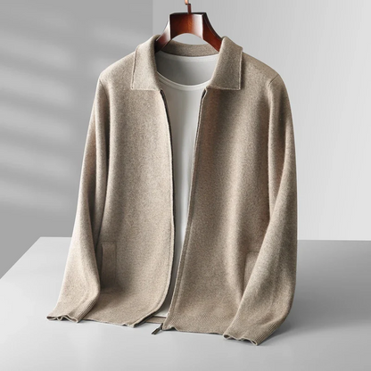 Robert | Men's Stylish Zip-Up Jumper for Winter