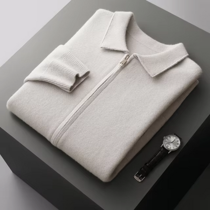 Robert | Men's Stylish Zip-Up Jumper for Winter