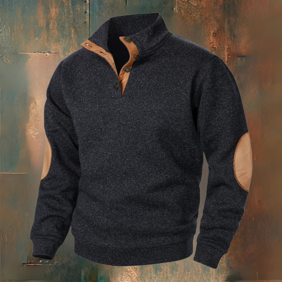 Theo | Men's Half-Zip Pullover Jumper for Winter