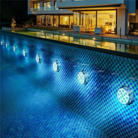Vibrant Pool Lights | Submersible LED Pool Lamp with Remote Control | 16 Colors for Stunning Ambiance