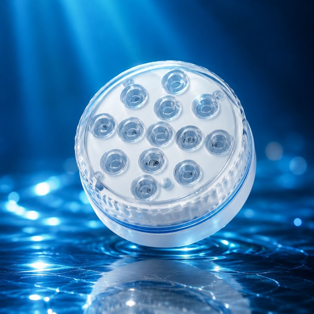 Vibrant Pool Lights | Submersible LED Pool Lamp with Remote Control | 16 Colors for Stunning Ambiance