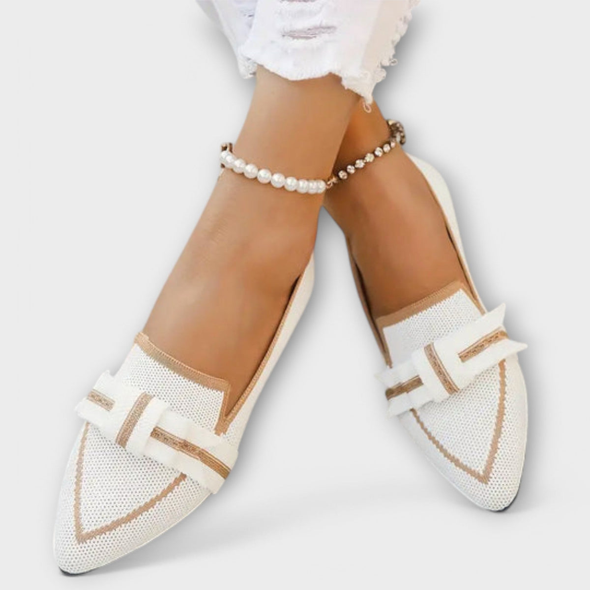 Elowen | Women's Elegant Knot Ballet Flats