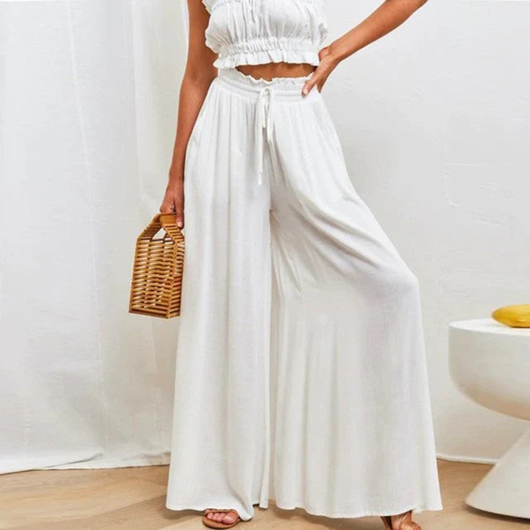 Gabriella | High-Waisted A-Line Trousers