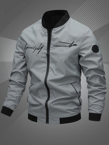 Hugo | Men's Embroidered Baseball Jacket