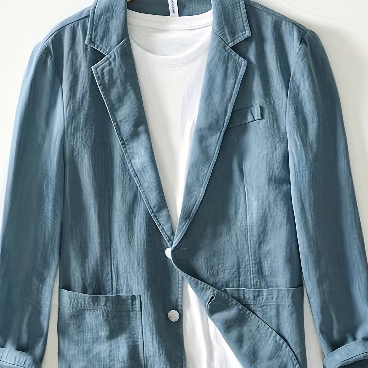 Nathan | Men's Classic Cotton Lapel Jacket