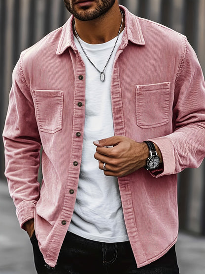 Oscar | Men's Stylish Corduroy Overshirt