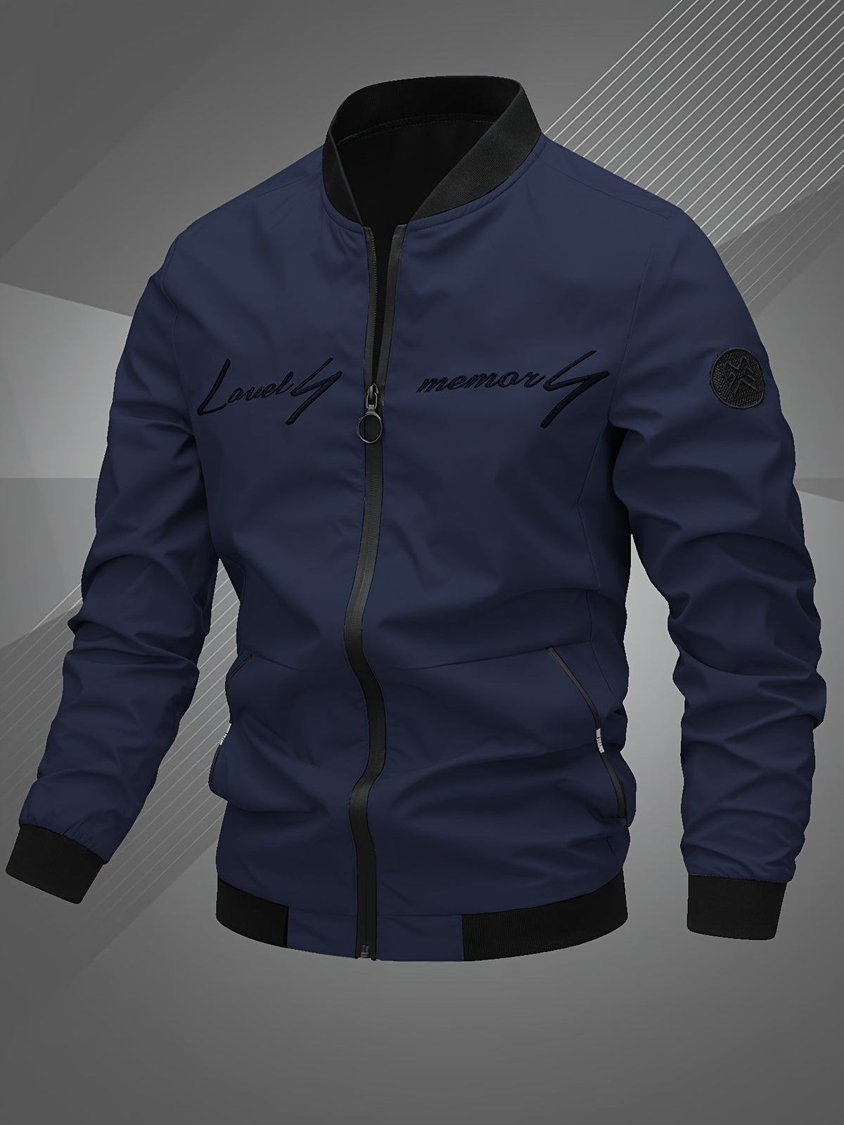 Hugo | Men's Embroidered Baseball Jacket