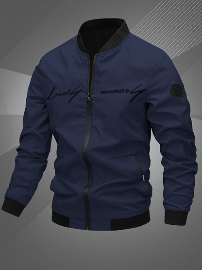 Hugo | Men's Embroidered Baseball Jacket