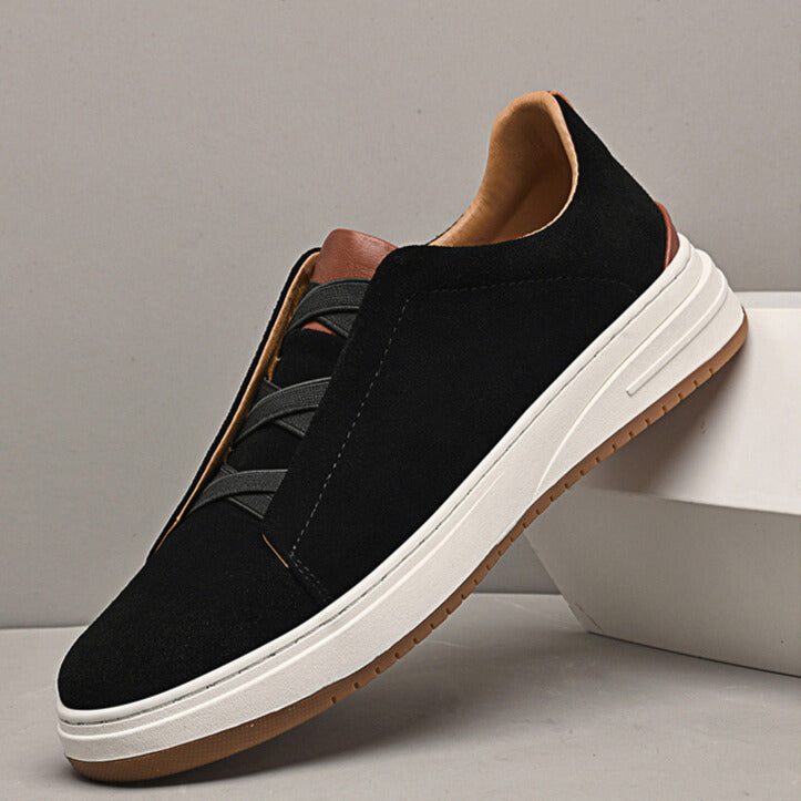 Frank | Men's Suede Slip-On Loafers