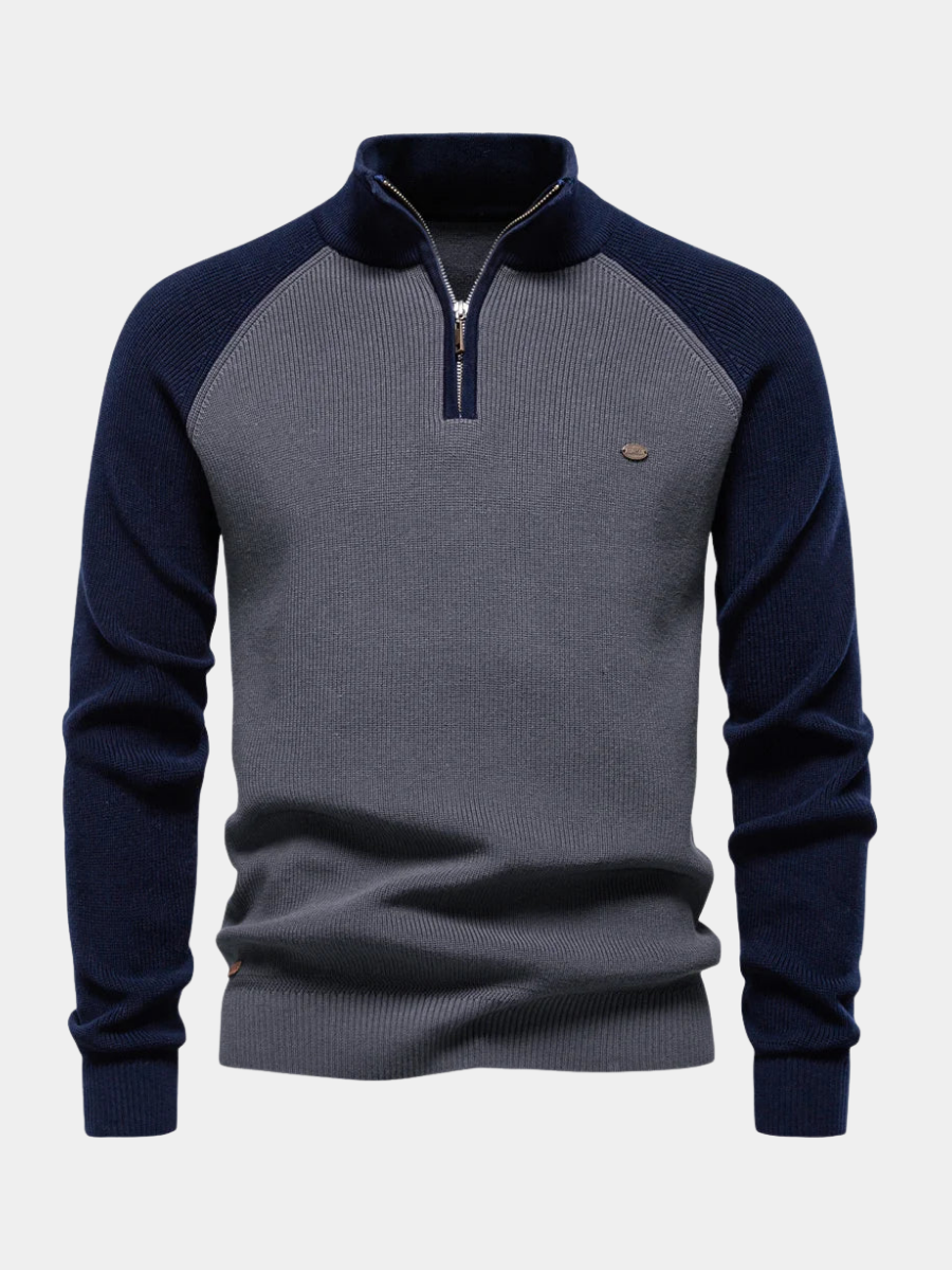 Harvey | Men's Zip-Up Pullover Jacket for Winter