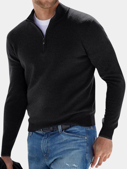 Charlie | Men's Stylish Zip-Up Pullover Jacket for Winter