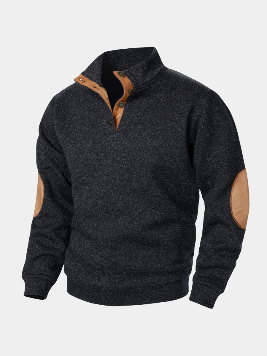 Theo | Men's Half-Zip Pullover Jumper for Winter