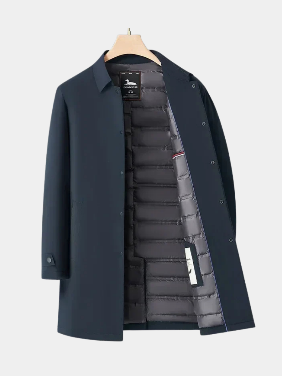 Lewis | Men's Insulated Trench Coat