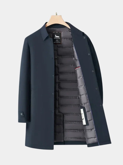 Lewis | Men's Insulated Trench Coat