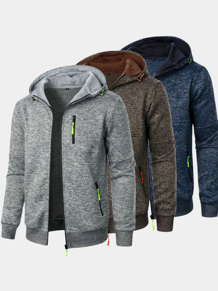 Alfie | Men's Elegant Fleece Jacket for Winter