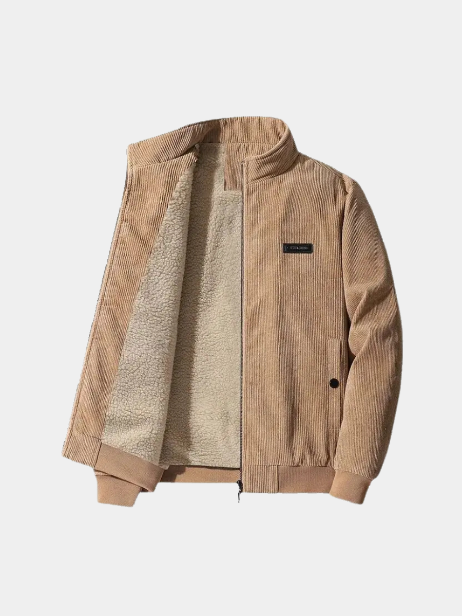Kai | Men's Corduroy Fleece Jacket for Winter