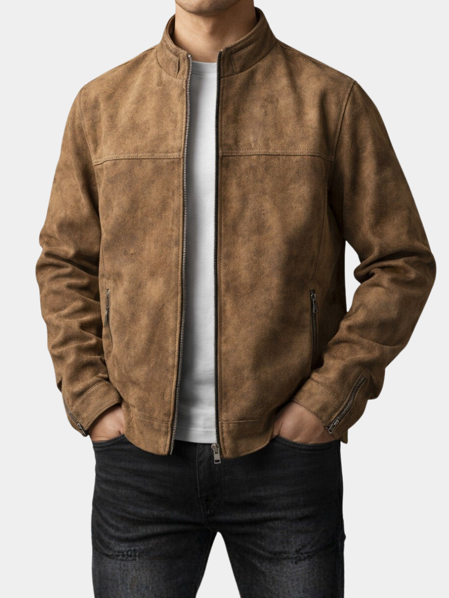 Alexander | Men's Slim-Fit Motorcycle Jacket