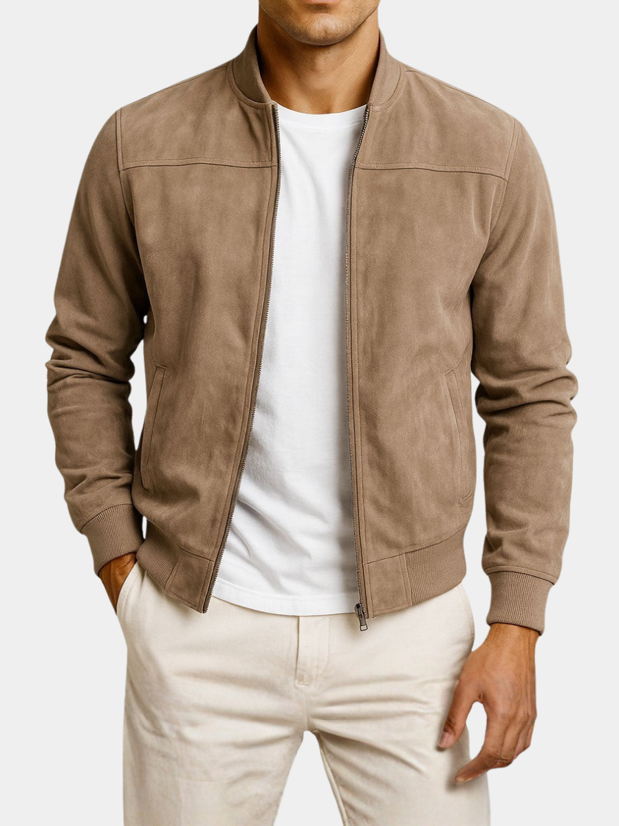 Cameron | Men's Classic Suede Jacket