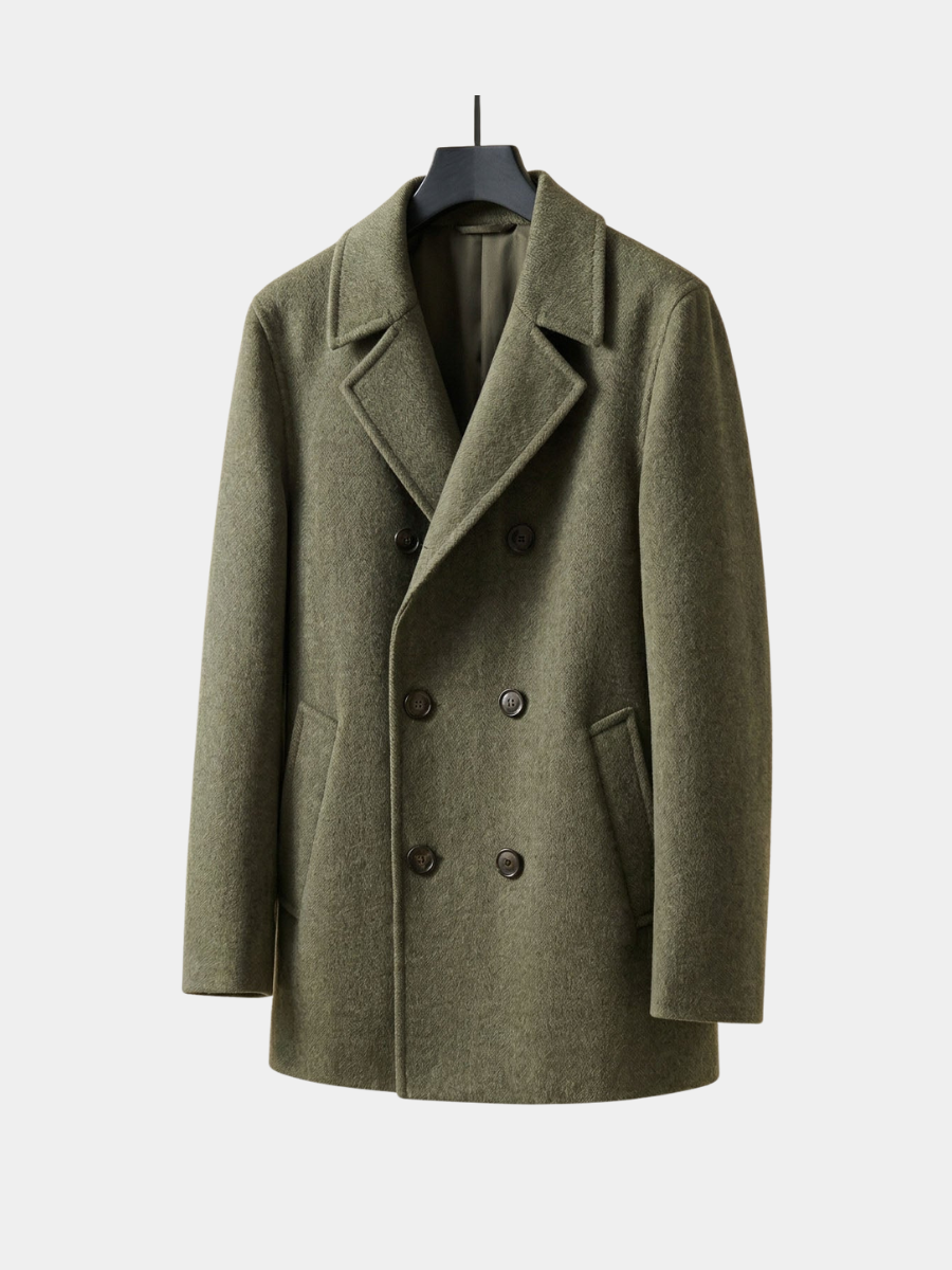 Finley | Men's Structured Wool Coat for Winter