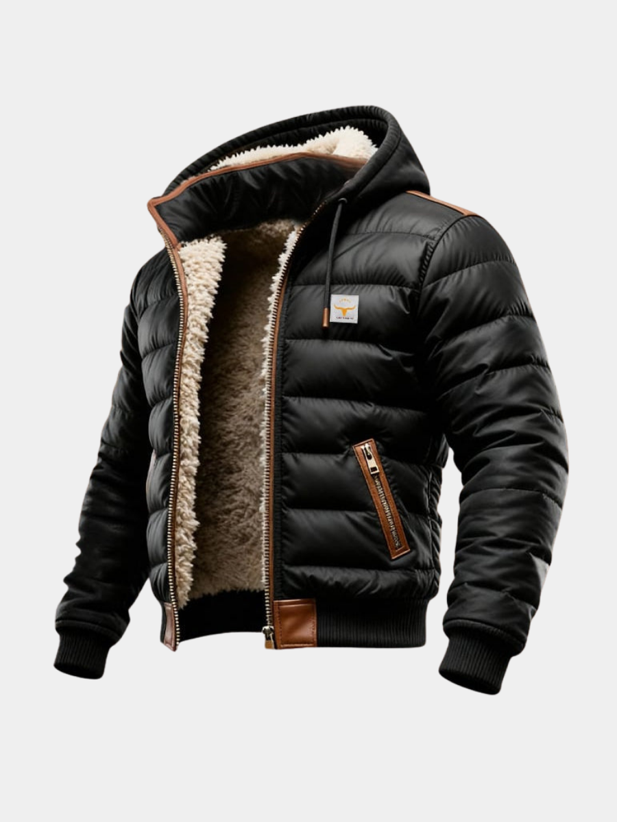 Jack | Men's Elegant Quilted Sherpa Jacket for Winter