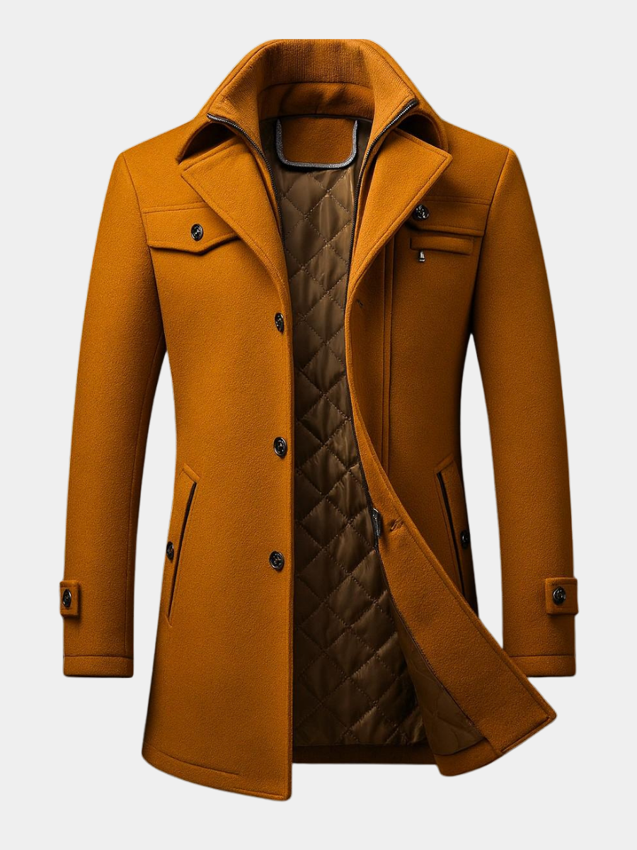 James | Men's Premium Wool Coat for Winter