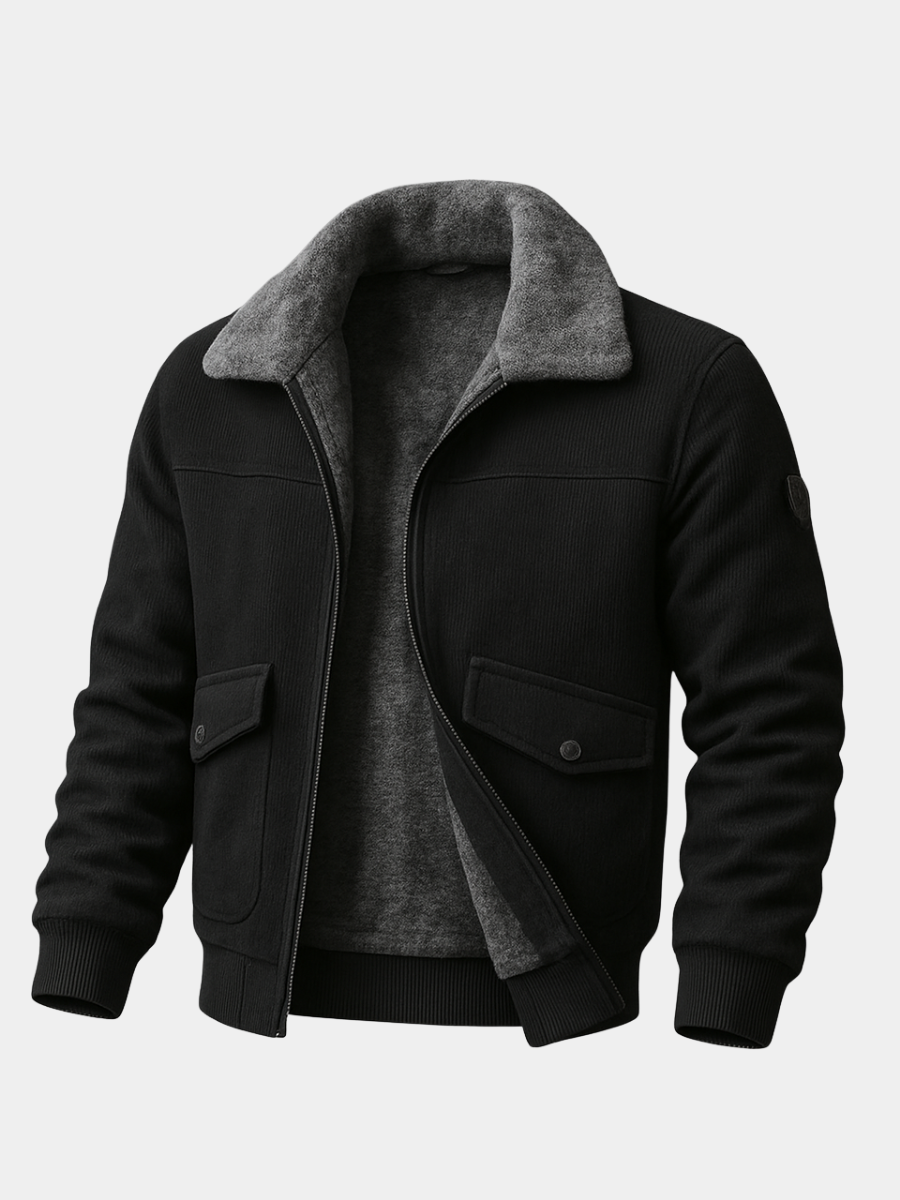 Ronnie | Men's Faux Fur-Lined Jacket